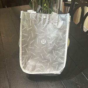 lululemon athletica Silver Tote Bag